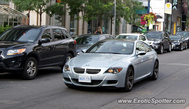 BMW M6 spotted in Toronto, Canada