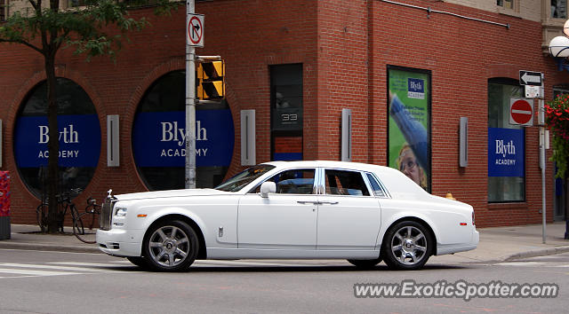 Rolls Royce Phantom spotted in Toronto, Canada