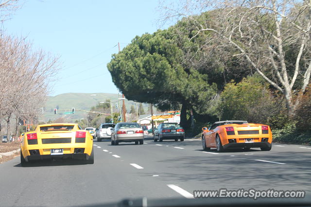 Lamborghini Gallardo spotted in San Jose, California