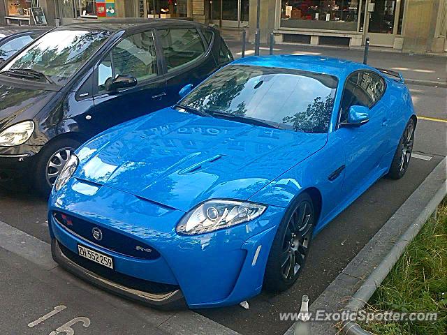 Jaguar XKR-S spotted in Zurich, Switzerland