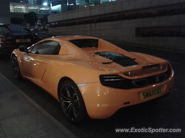 Mclaren MP4-12C spotted in Hong Kong, China