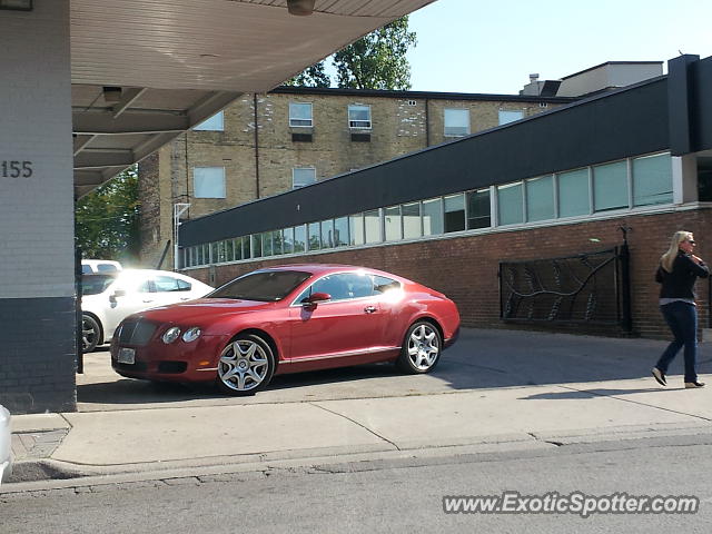 Bentley Continental spotted in London ontario, Canada