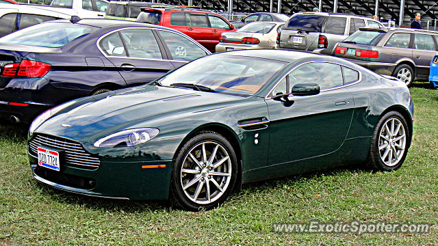 Aston Martin Vantage spotted in Watkins Glen, New York