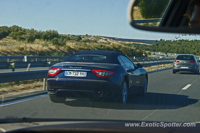 Maserati GranCabrio spotted in AIX EN PROVENCE, France