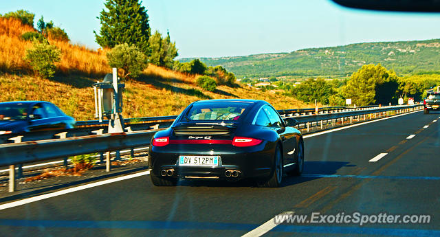 Porsche 911 spotted in A-50, France