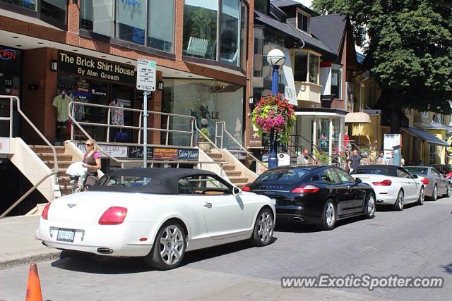 Bentley Continental spotted in Toronto, Canada