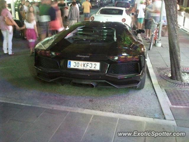 Lamborghini Aventador spotted in Lignano, Italy