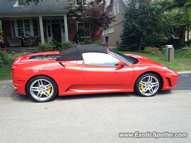 Ferrari F430 spotted in Oakville, Canada