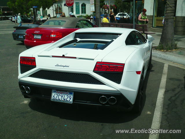 Lamborghini Gallardo spotted in La Jolla, California