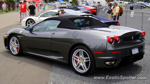 Ferrari F430 spotted in Watkins Glen, New York