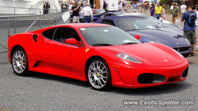 Ferrari F430 spotted in Watkins Glen, New York