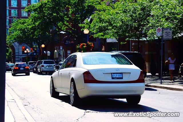 Mercedes Maybach spotted in Toronto, Canada