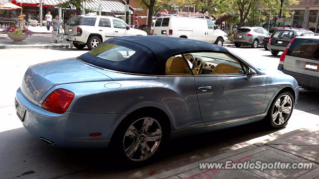 Bentley Continental spotted in Denver, Colorado