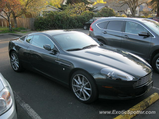 Aston Martin DB9 spotted in Ashland, Oregon