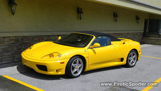 Ferrari 360 Modena spotted in Rochester, New York