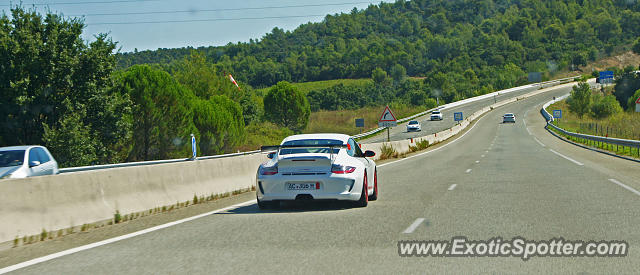 Porsche 911 GT3 spotted in Toulon, France