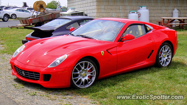 Ferrari 599GTB spotted in Watkins Glen, New York