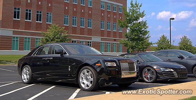 Rolls Royce Ghost spotted in New Albany, Ohio