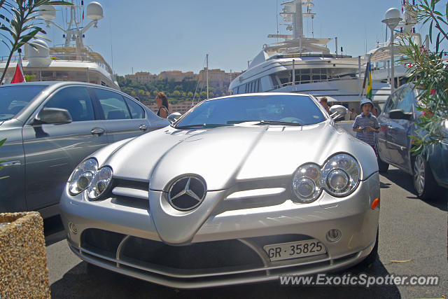 Mercedes SLR spotted in Monte-carlo, Monaco