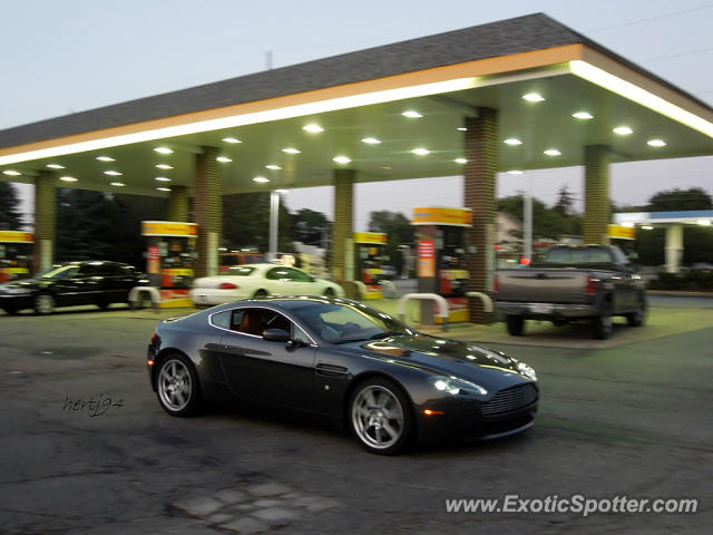 Aston Martin Vantage spotted in Barrington, Illinois