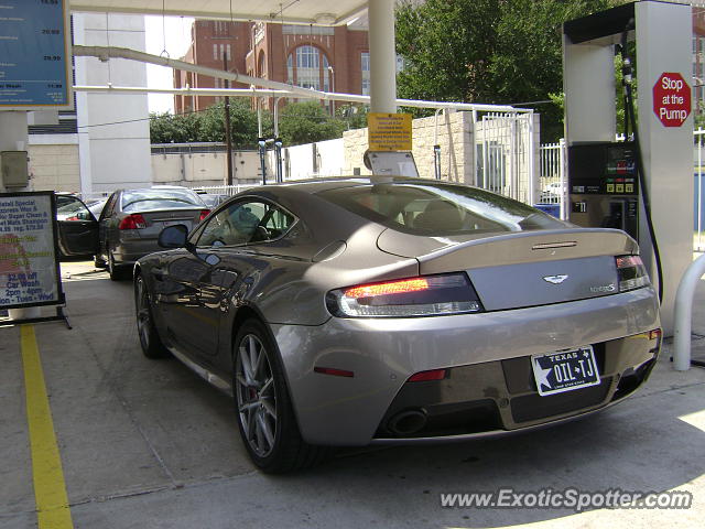 Aston Martin Vantage spotted in Dallas, Texas