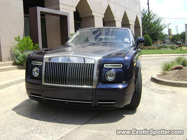 Rolls Royce Phantom spotted in Dallas, Texas