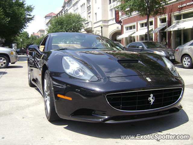 Ferrari California spotted in Dallas, Texas