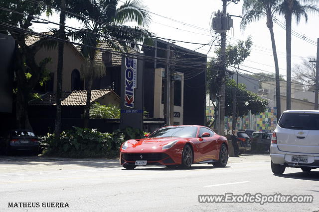 Ferrari F12 spotted in São Paulo, Brazil