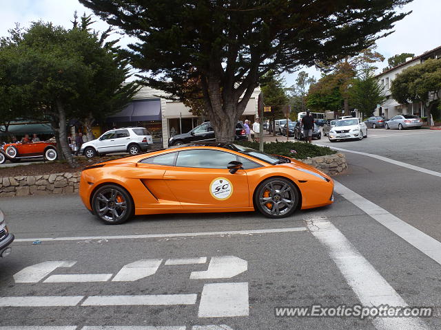 Lamborghini Gallardo spotted in Carmel, California