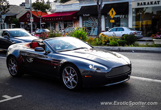 Aston Martin Vantage spotted in Los Angeles, California