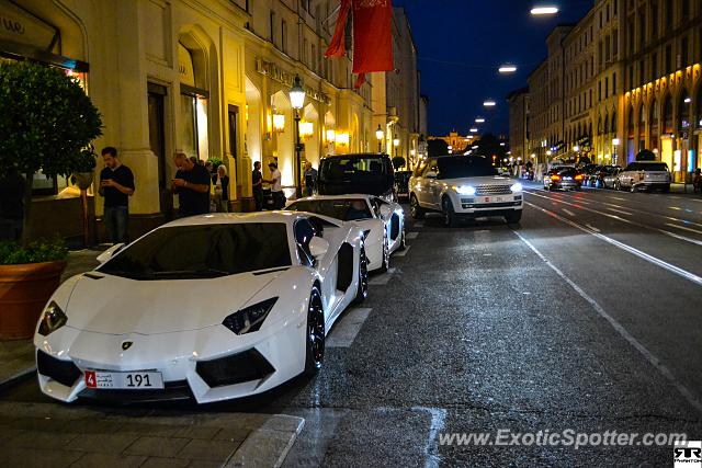 Lamborghini Aventador spotted in Munich, Germany