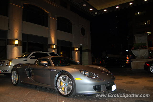 Porsche Carrera GT spotted in Toronto Ontario, Canada