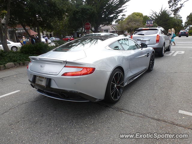 Aston Martin Vanquish spotted in Carmel, California