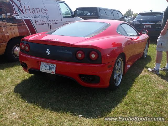 Ferrari 360 Modena spotted in Milwaukee, Wisconsin