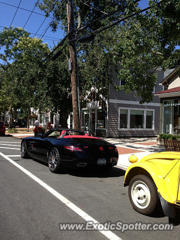 Mercedes SLS AMG spotted in Bridgehampton, New York