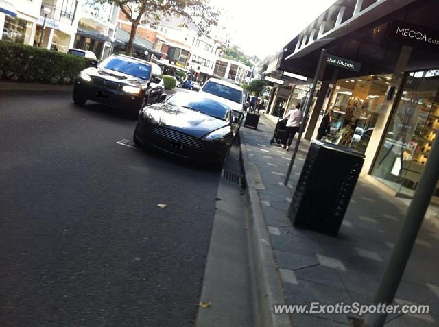 Aston Martin DB9 spotted in Sydney, Australia