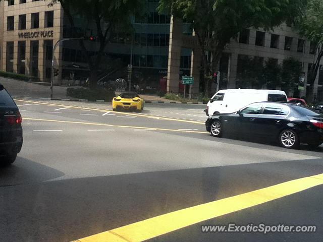 Ferrari 458 Italia spotted in Singapore, Singapore