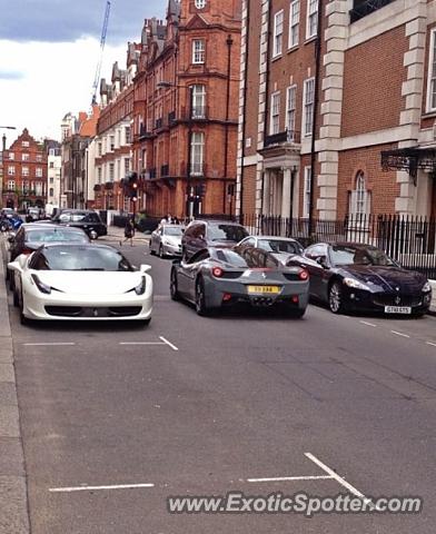 Ferrari 458 Italia spotted in London, United Kingdom