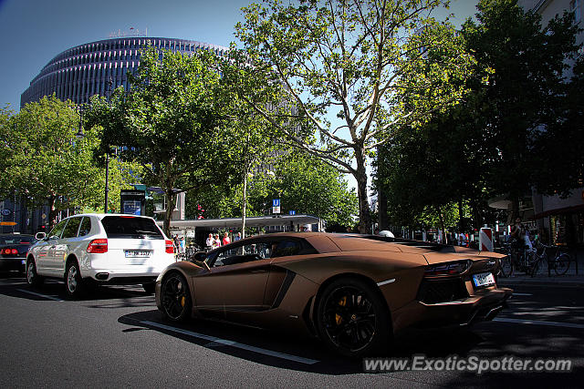 Lamborghini Aventador spotted in Berlin, Germany