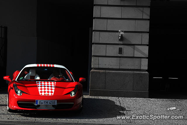 Ferrari 458 Italia spotted in Berlin, Germany