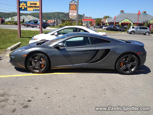 Mclaren MP4-12C spotted in St-Sauveur, Canada