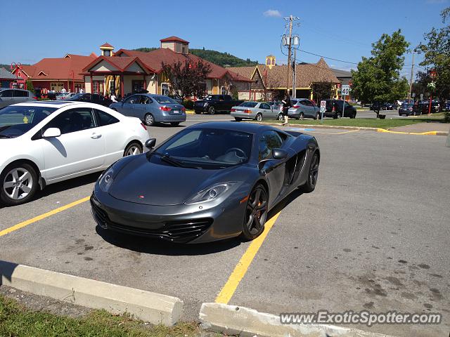 Mclaren MP4-12C spotted in St-Sauveur, Canada