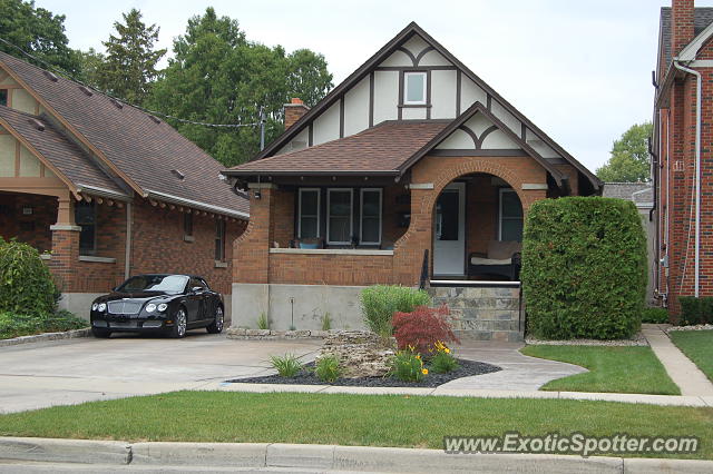 Bentley Continental spotted in London Ontario, Canada