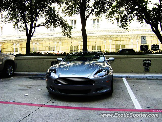 Aston Martin DB9 spotted in Dallas, Texas