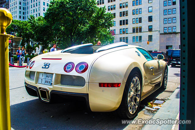 Bugatti Veyron spotted in Manhattan, New York