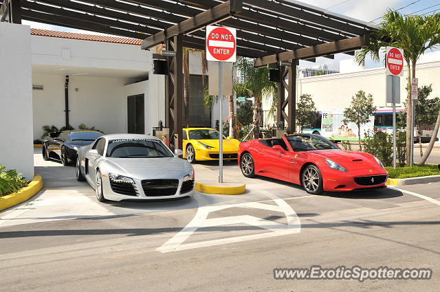 Ferrari California spotted in South Beach, Florida