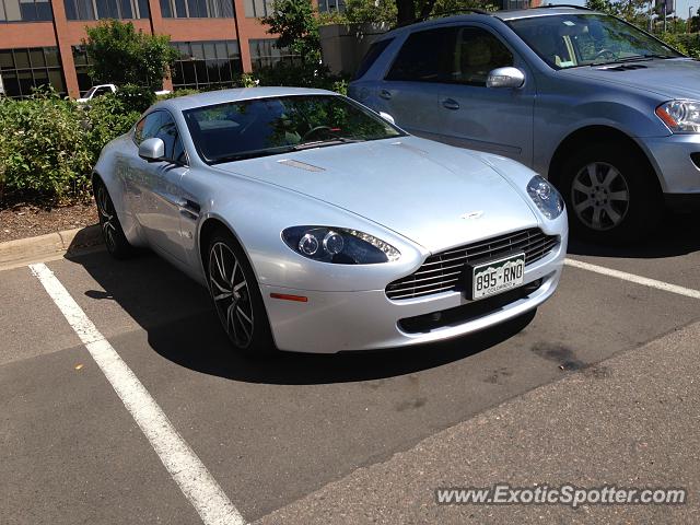 Aston Martin Vantage spotted in Cherry creek, Colorado