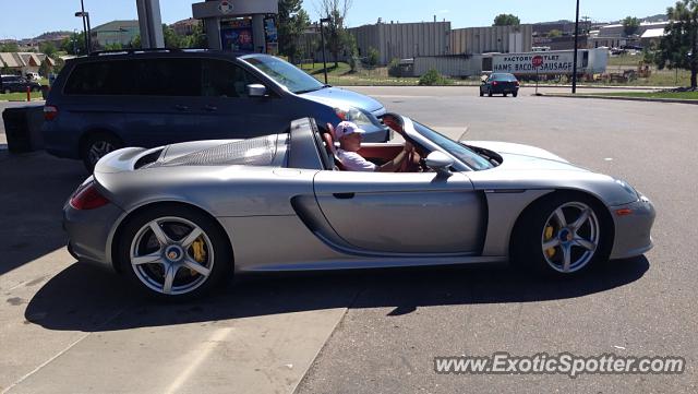 Porsche Carrera GT spotted in Castle rock, Colorado