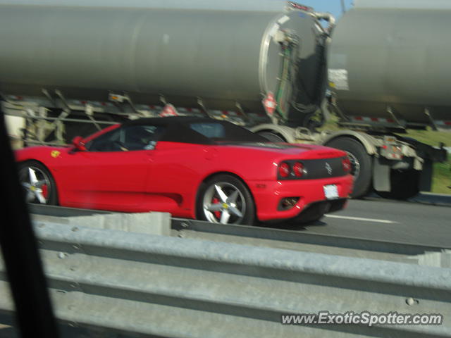 Ferrari 360 Modena spotted in Toronto, Canada