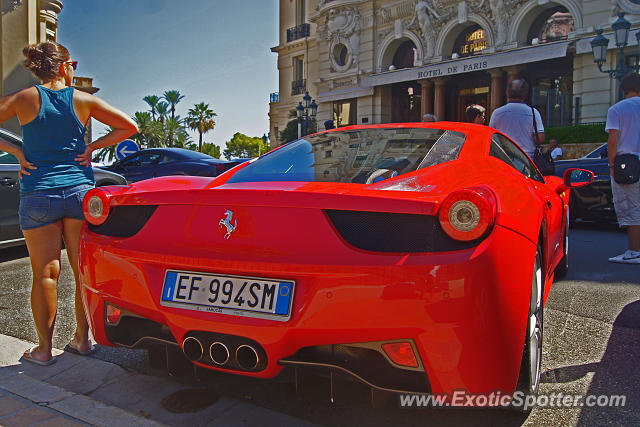 Ferrari 458 Italia spotted in Monte-carlo, Monaco